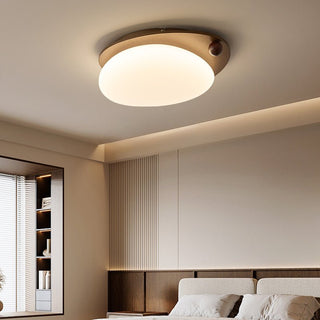 Wood Accent Ceiling Light-Neutral Decor