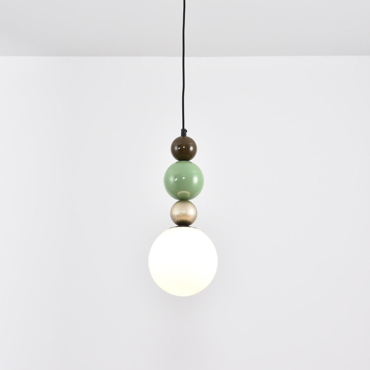 Cyrius Nordic Art Rond Billes Empilage Verre Pendentif Lampe