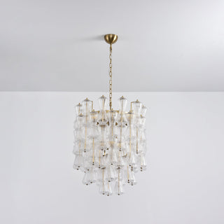 Aurora Lustre Murano Verre Florale Cascade