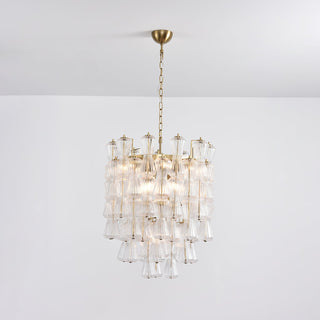 Aurora Lustre Murano Verre Florale Cascade