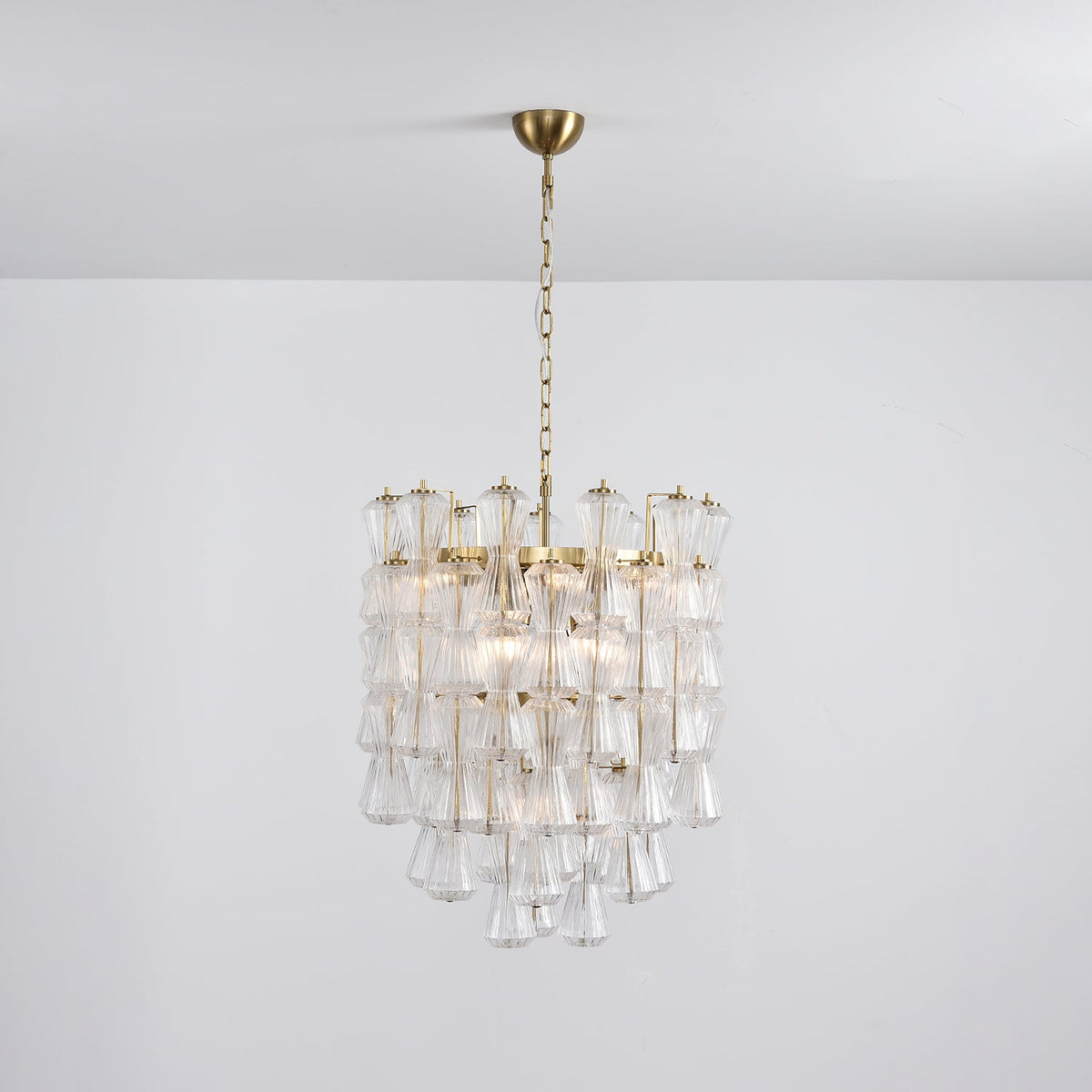 Emilella Lustre Murano Verre Florale Cascade