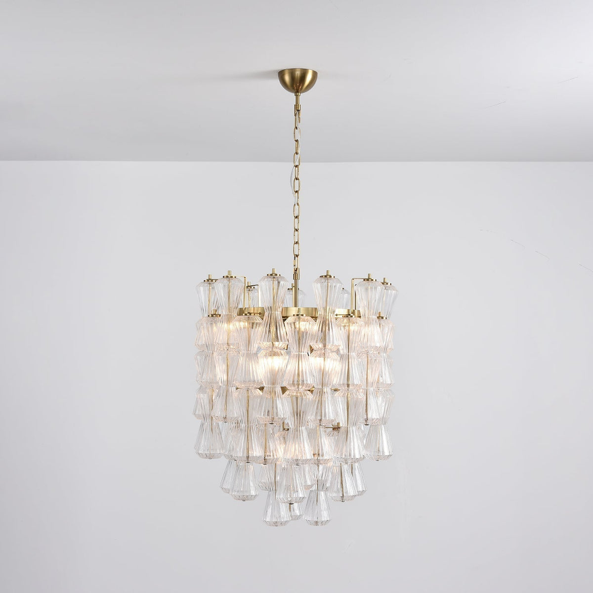 Emilella Lustre Murano Verre Florale Cascade