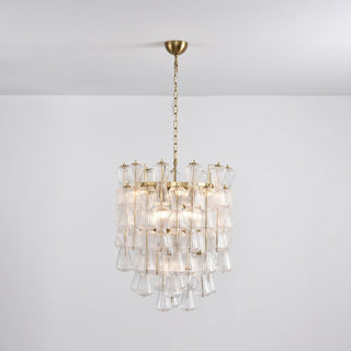 Aurora Lustre Murano Verre Florale Cascade