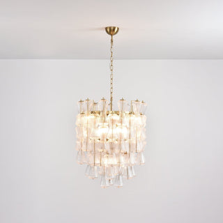Aurora Lustre Murano Verre Florale Cascade
