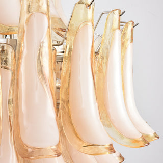 Aurora Lustre en Verre Ambre Luxe