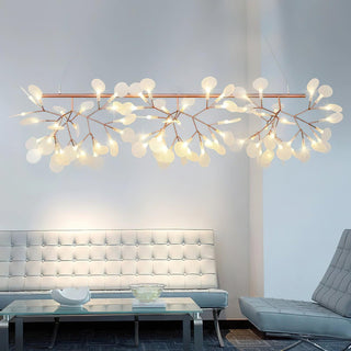 Lustra Lustre LED À Branches Longues Et Linéaires Artistiques-Luire