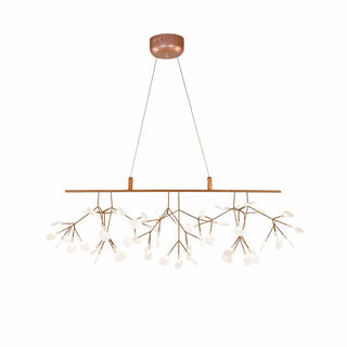 Lustra Lustre LED À Branches Longues Et Linéaires Artistiques-Luire