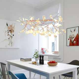 Lustra Lustre LED À Branches Longues Et Linéaires Artistiques-Luire