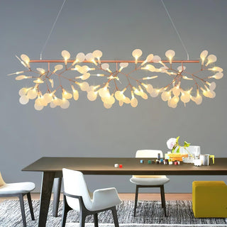 Lustra Lustre LED À Branches Longues Et Linéaires Artistiques-Luire