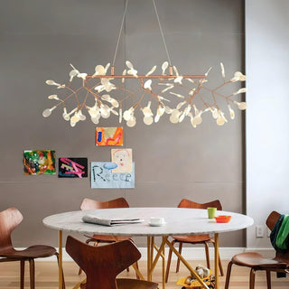 Lustra Lustre LED À Branches Longues Et Linéaires Artistiques-Luire