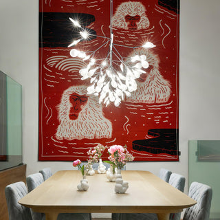 Lustra Lustre LED À Branches Longues Et Linéaires Artistiques-Luire