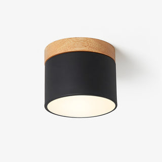 Caveleth Downlight de Surface en Bois Minimaliste Moderne