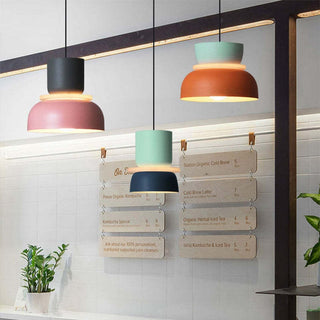 Sareno Suspendue Industrial Contrast Color Island Salon-Cielum