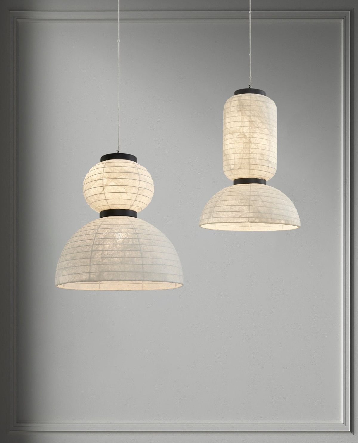 Uldoror Suspension en Soie Style Art Moderne Traditionnel