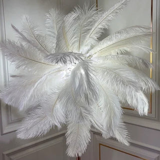 O'Moore Lampadaire Arbre Design Plume/Métal Blanc/Rose/Khaki Salon