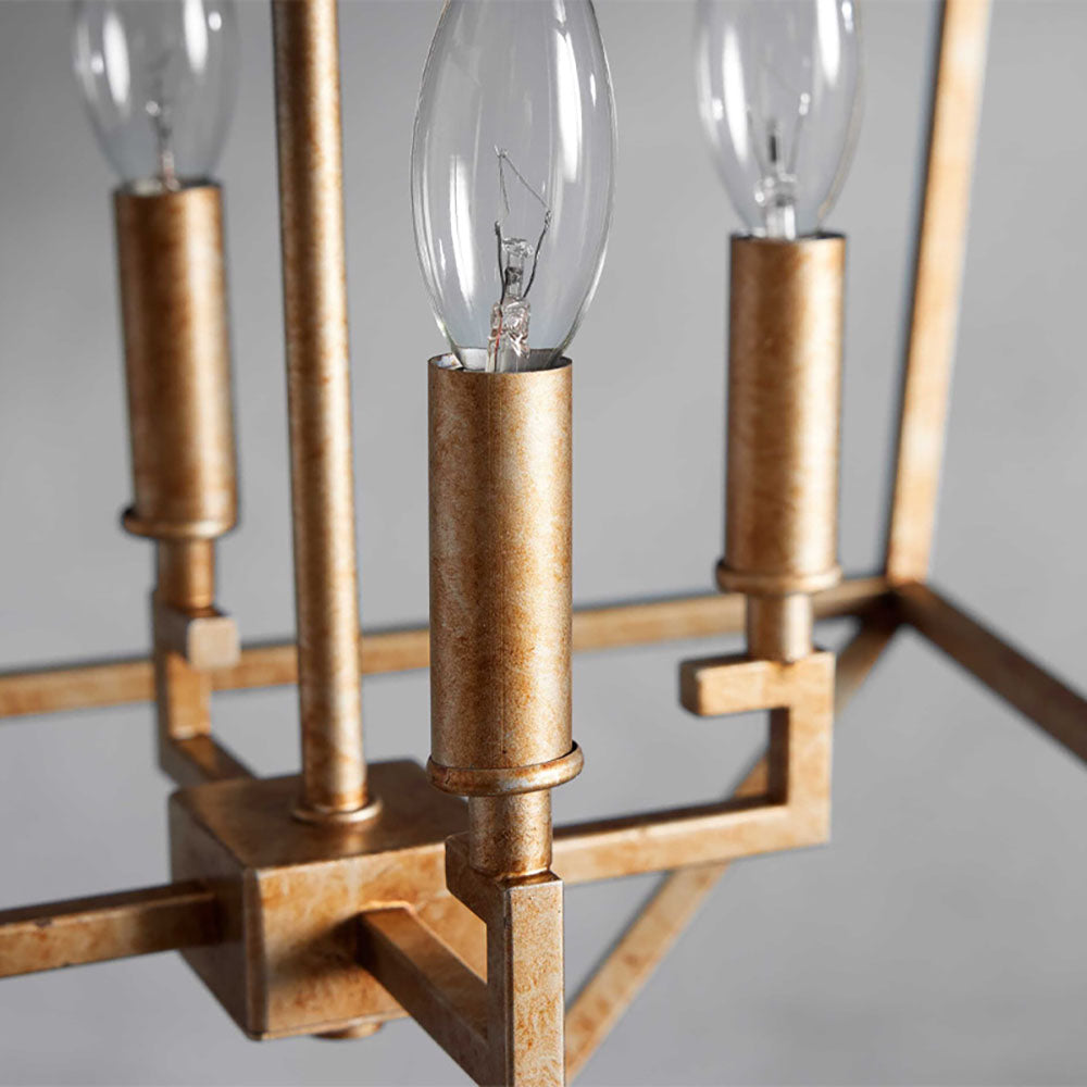 Silva Design Suspension Noir/Laiton/Gris Métal Chambre À Coucher