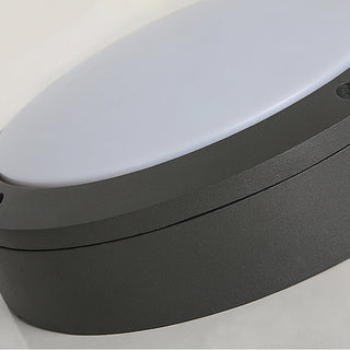 Ray Plafonnier Géométrique Moderne, Métal/Acrylique, Noir, Extérieur