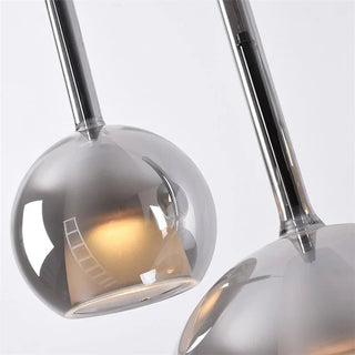 Valentina Moderne Sphère LED Suspension Verre Salle à Manger