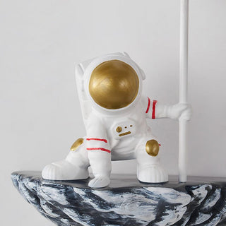Aria Applique Murale Sphérique Astronaute Design LED Moderne Métal/Verre/Acrylique Blanc Salon