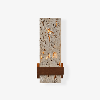 Terra Travertine Wall Light-Neutral Decor