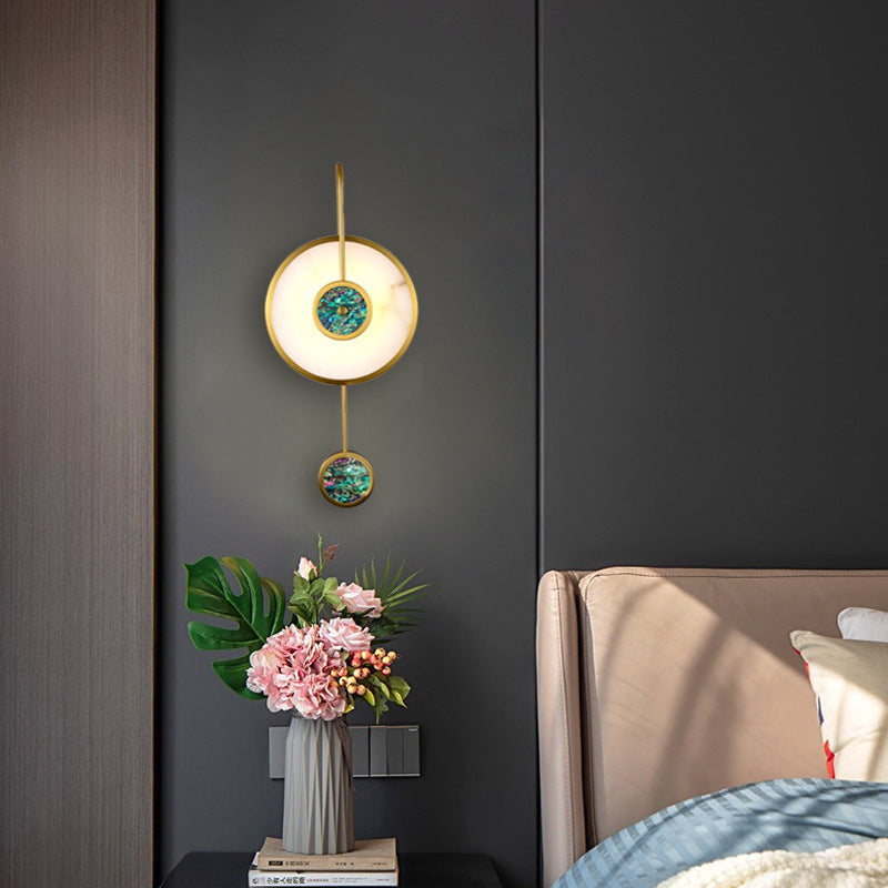 Arisha Applique murale de couleur Lumière pour allée d'escalier de luxe Lampe créative