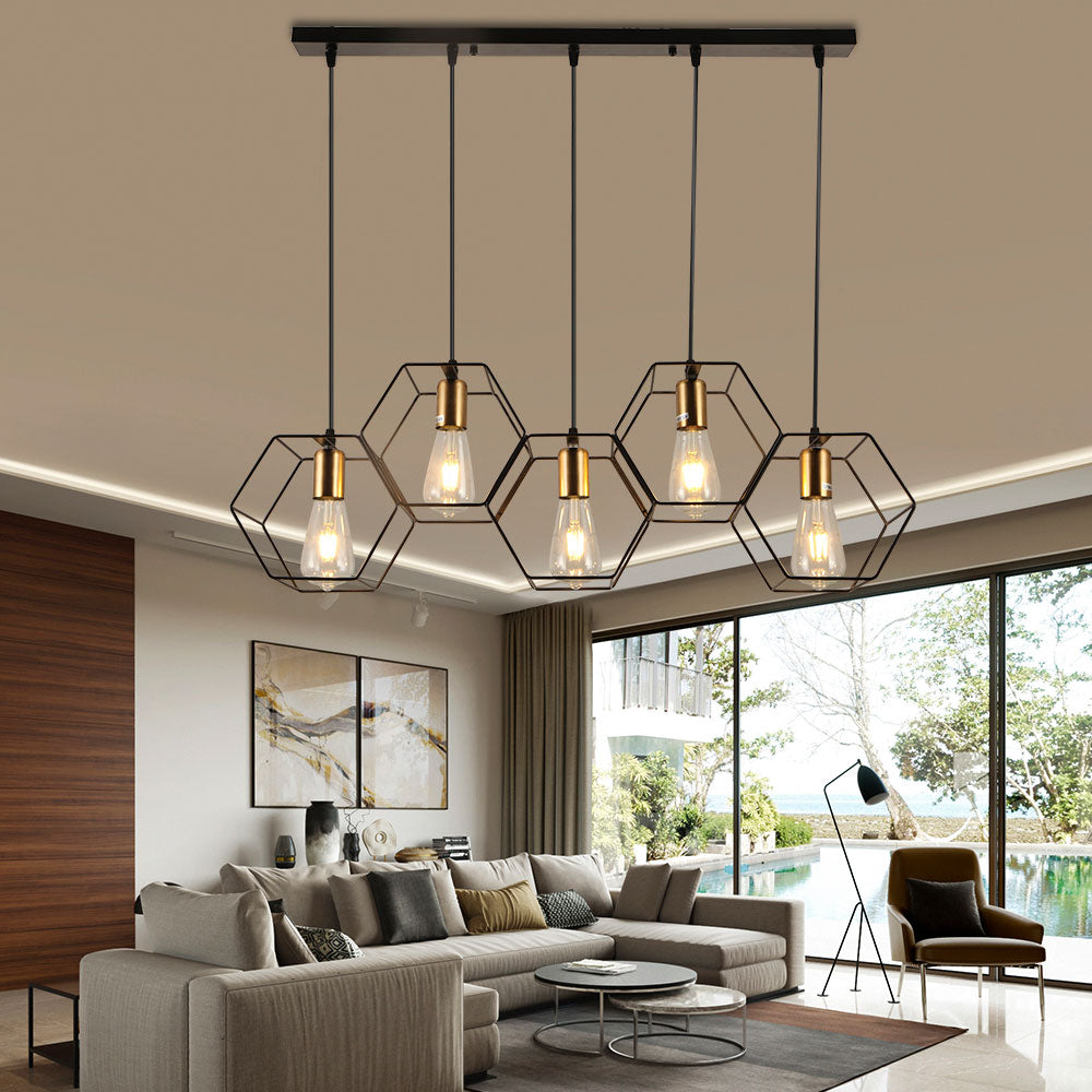 Arisha Suspension linéaire moderne pour le restaurant