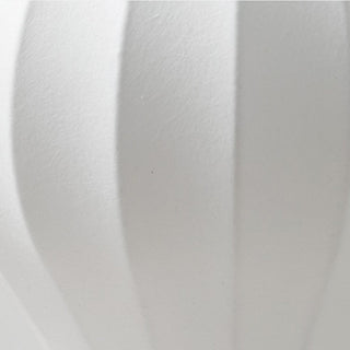 Ritta Lampe de Table Simple, Métal/Soie, Blanc, Chambre à Coucher