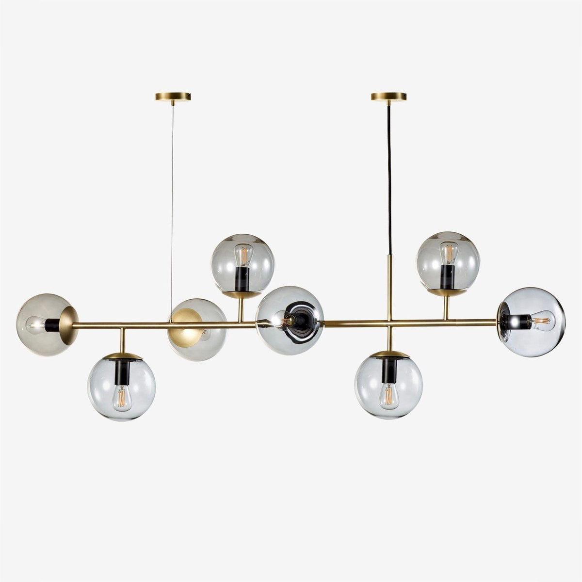 Olveya Suspension Orb Laiton Verre Pour Salon