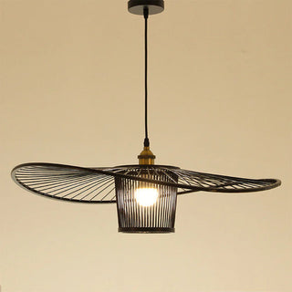 Ritta Moderne LED Suspension Bambou Salon Salle à manger