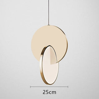 Arisha Luminaires Suspension  Minimaliste Métal Or/Argent Salon