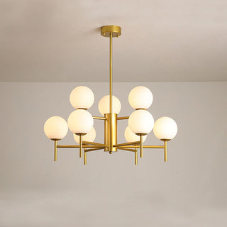 Silva Suspension Multi Nordique, Metal/Verre, Or/Noir, Chambre