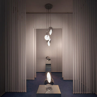 Arisha Luminaires Suspension  Minimaliste Métal Or/Argent Salon