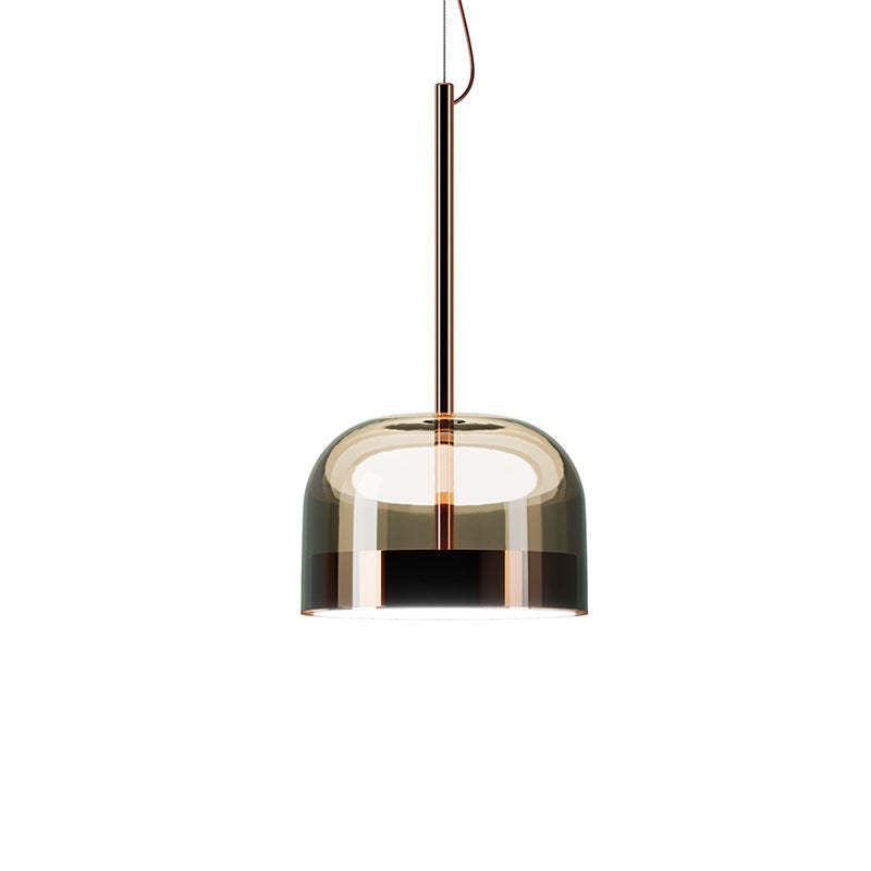 Valentina Suspension Nordique, Métal/Verre, Noir/Or, Salle à Manger