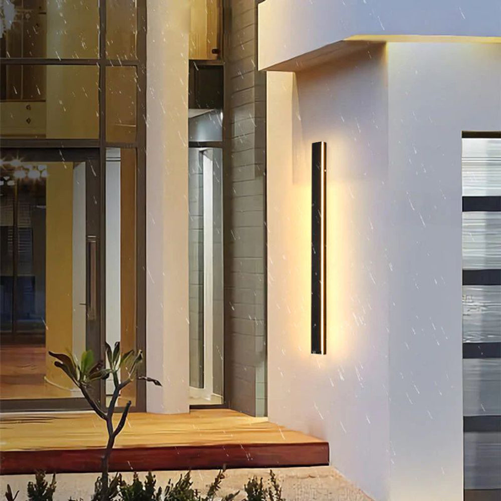 Nazen Applique Murale Extérieur LED Étanche Minimaliste Métal Cour-Cielum