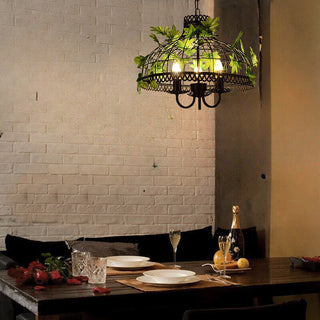 Arisha Suspension Luminaire LED Industrielle Métal Salon