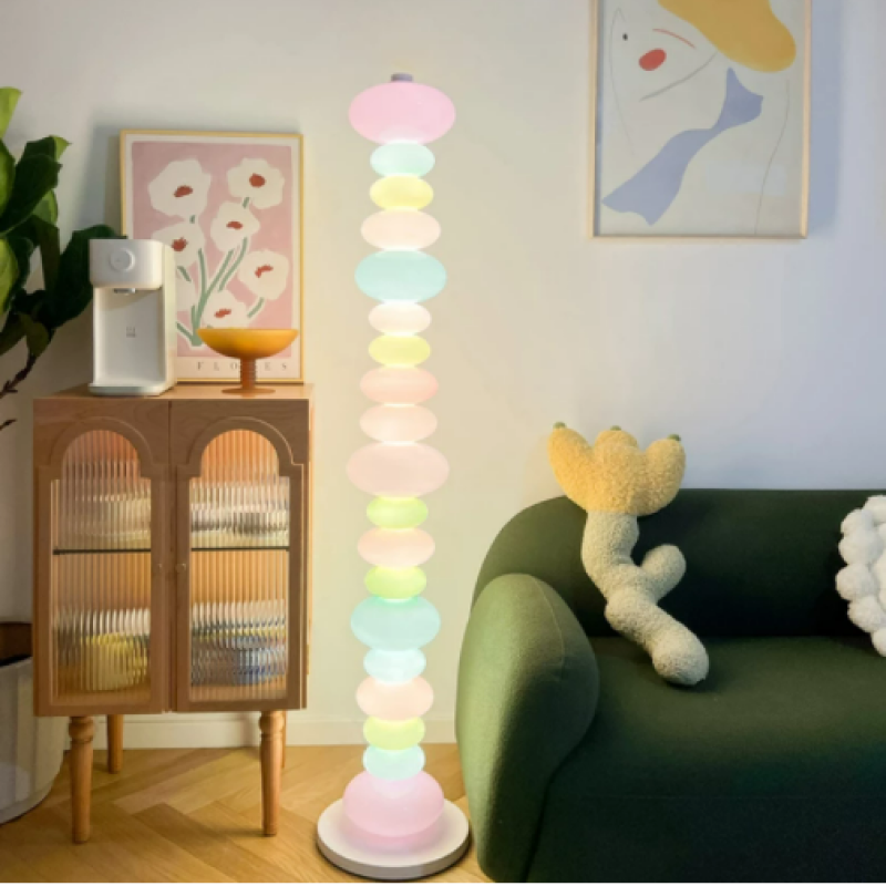 Valentina Unique Arc-en-ciel Bonbons Applique Murale Verre