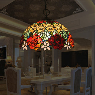 Tiffany Vintage Luxe Suspension Verre Chambre À Coucher