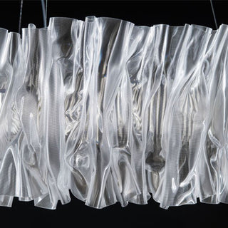Kristy Suspension Anneau Simple, Acrylique/Acier, Or/Blanc Chambre