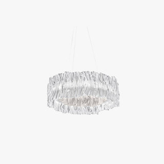 Kristy Suspension Anneau Simple, Acrylique/Acier, Or/Blanc Chambre