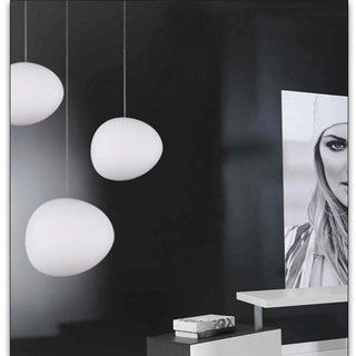 Virel Suspension en verre en forme d'œuf-Luire