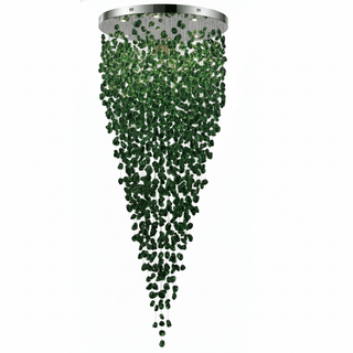 Crystal Stone Chandelier-Neutral Decor