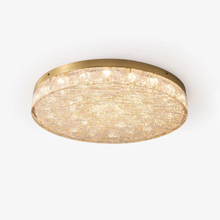 Zemara Plafonnier en Résine Cristal Luxe