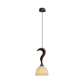 Colire Créativité Tordu Bois Suspension Lumière