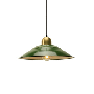 Arisha Vintage LED Suspension Vert Métal Chambre à coucher Salon