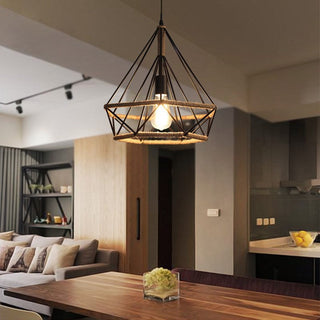 Epoch Fil Suspension Luminaire Métal Noir Cuisine/Café