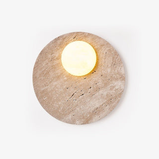 Terra Lume Orb Wall Lamp-Neutral Decor