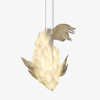 Koi Fish Inspired Chandelier-Neutral Decor