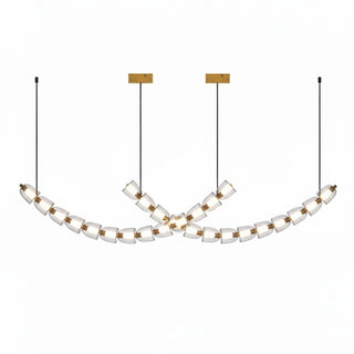 Gabriel Gold Chandelier-Neutral Decor