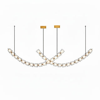 Gabriel Gold Chandelier-Neutral Decor
