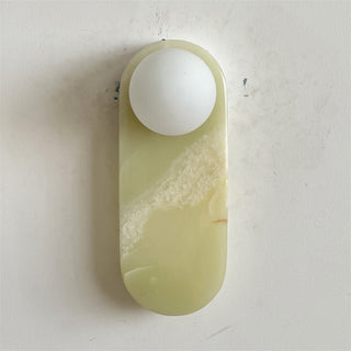 Syraeia Applique Murale Marbre Jade Minimaliste Moderne-Luire